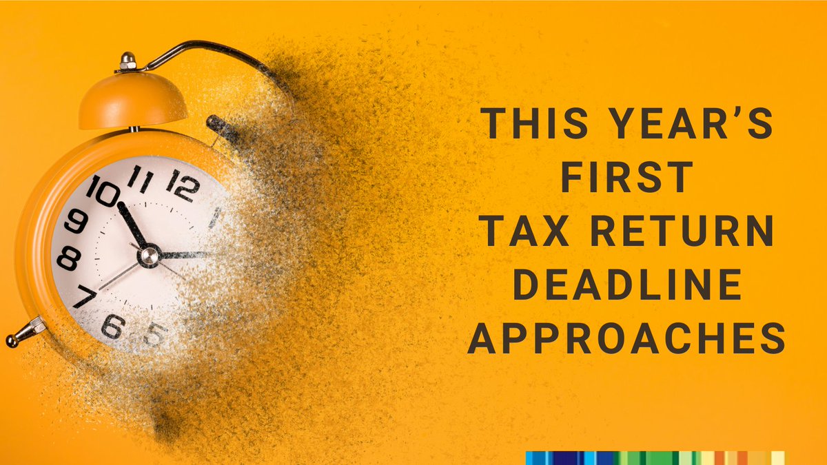 CapitalQCA's tweet photo. This Year’s First Tax Return Deadline Approaches – Learn who it applies to and why this first one is extra important to get right...

https://t.co/ulAHhRrems https://t.co/vbptbWCJfe