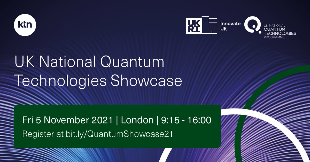 Quantum Technologies at @IUK_Connect (@iuk_quantum) on Twitter photo In our latest article we talk to some of the exhibitors who are joining us at #QuantumShowcase21 <a href="/AquarkT/">Aquark Technologies</a> <a href="/QCSHub/">Quantum Computing & Simulation Hub</a> <a href="/SussexUni/">University of Sussex</a> <a href="/NPL/">NPL</a> <a href="/QuantIC_QTHub/">QuantIC</a> <a href="/KNTnano/">Kelvin Nanotechnology</a> <a href="/RiverLane_io/">Riverlane</a> and Quantum Technologies for Fundamental Physics.
▶️ow.ly/C4rO50GwRty
<a href="/innovateuk/">Innovate UK</a> #QuantumUK In our latest article we talk to some of the exhibitors who are joining us at #QuantumShowcase21 <a href="/AquarkT/">Aquark Technologies</a> <a href="/QCSHub/">Quantum Computing & Simulation Hub</a> <a href="/SussexUni/">University of Sussex</a> <a href="/NPL/">NPL</a> <a href="/QuantIC_QTHub/">QuantIC</a> <a href="/KNTnano/">Kelvin Nanotechnology</a> <a href="/RiverLane_io/">Riverlane</a> and Quantum Technologies for Fundamental Physics.
▶️ow.ly/C4rO50GwRty
<a href="/innovateuk/">Innovate UK</a> #QuantumUK