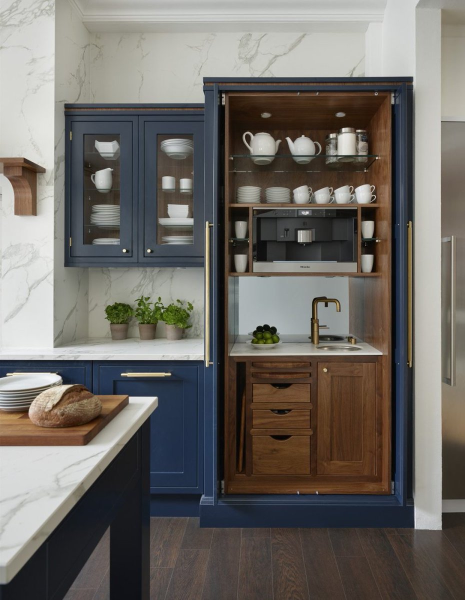 stonehamkitchen's tweet image. #Pantries are one of the most versatile #kitchenfeatures, coming in a variety of shapes and sizes. So whether you're a coffee connoisseur, or have an impressive collection of #crockery, learn more about our #pantryoptions here: bit.ly/3lXo3Rp