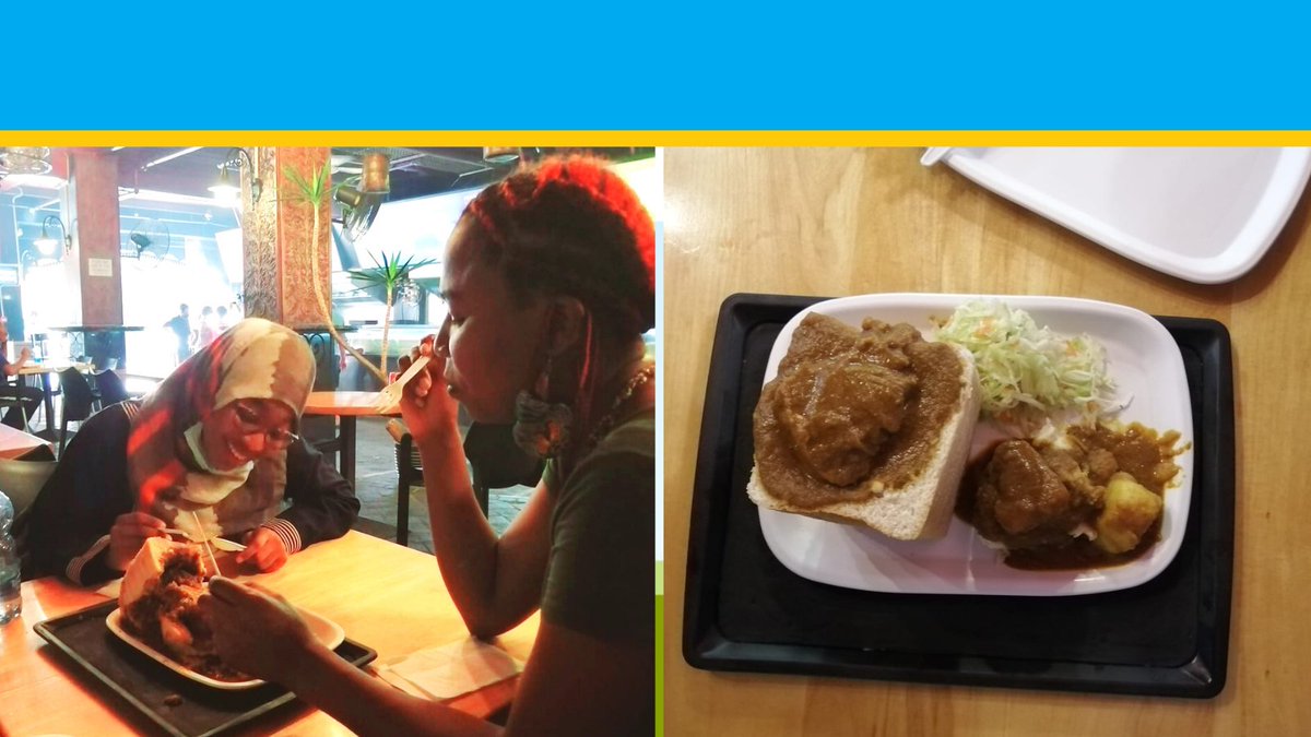 UCT_ELC's tweet photo. This week on our #LanguageExcursions course we took our students to the Montebello Design centre where they chatted to local artists about their arts & crafts. They tried our local food and learnt about racial segregation during Apartheid.
#UCTELC #LearnEnglishUCT #LoveCapeTown https://t.co/3mO3HtcORB