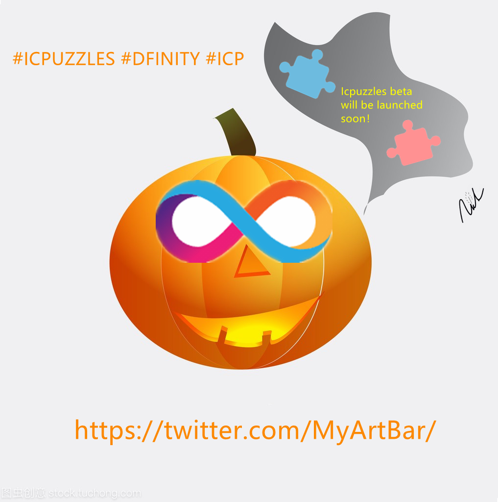 windylau5's tweet photo. Icpuzzles,One of the best ICP projects!Platform's beta launch is coming~๐the follow-up will bring more surprises and crazy. Let's look forward to it!๐
#ICPUZZLES #DFINITY #ICP
https://t.co/hHwiWd6kXj
@MyArtBar @univers78419083 @yangguo84728770 @qin5108
Halloween Puzzles๐ https://t.co/l6kwVVZSnY
