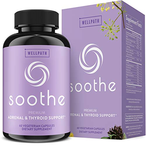 Inspira89532018's tweet photo. Soothe Thyroid Support and Adrenal Support Supplement - 2 in 1 Natural Formula to Support Energy, Metabolism, Adrenal Fatigue Response, Stress Response, and Cortisol Balance https://t.co/In2SmK4t8Y (via Amazon) https://t.co/3aDi5fiTTS