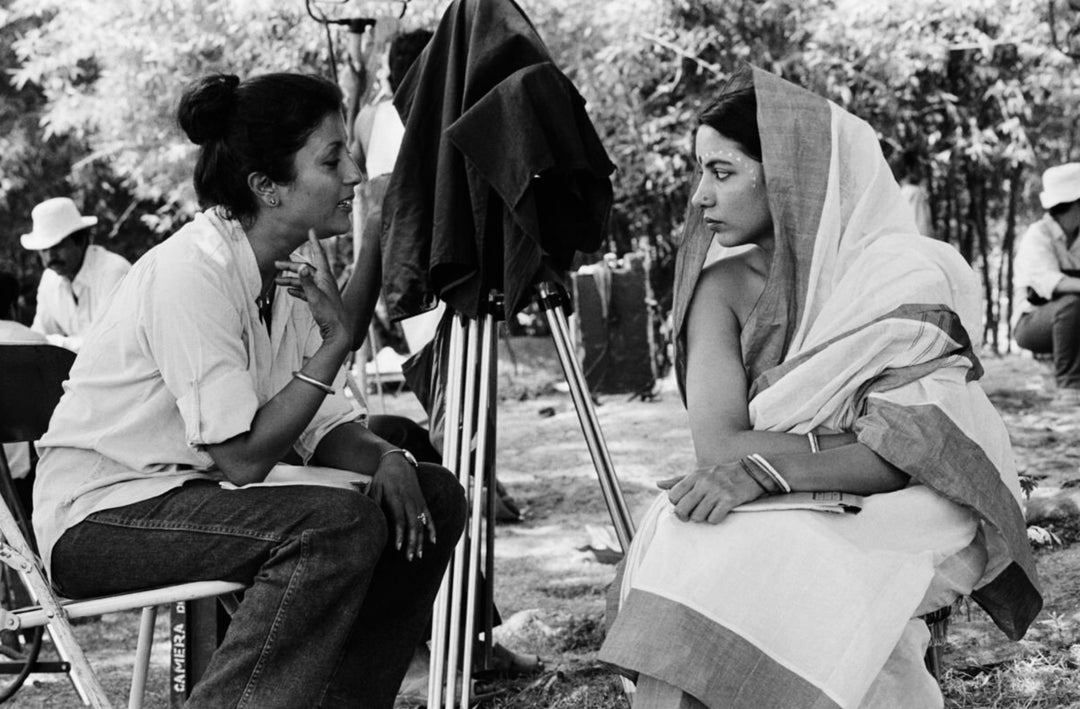 Happy birthday, Aparna Sen! directs behind the scenes of SATI, 1989. 