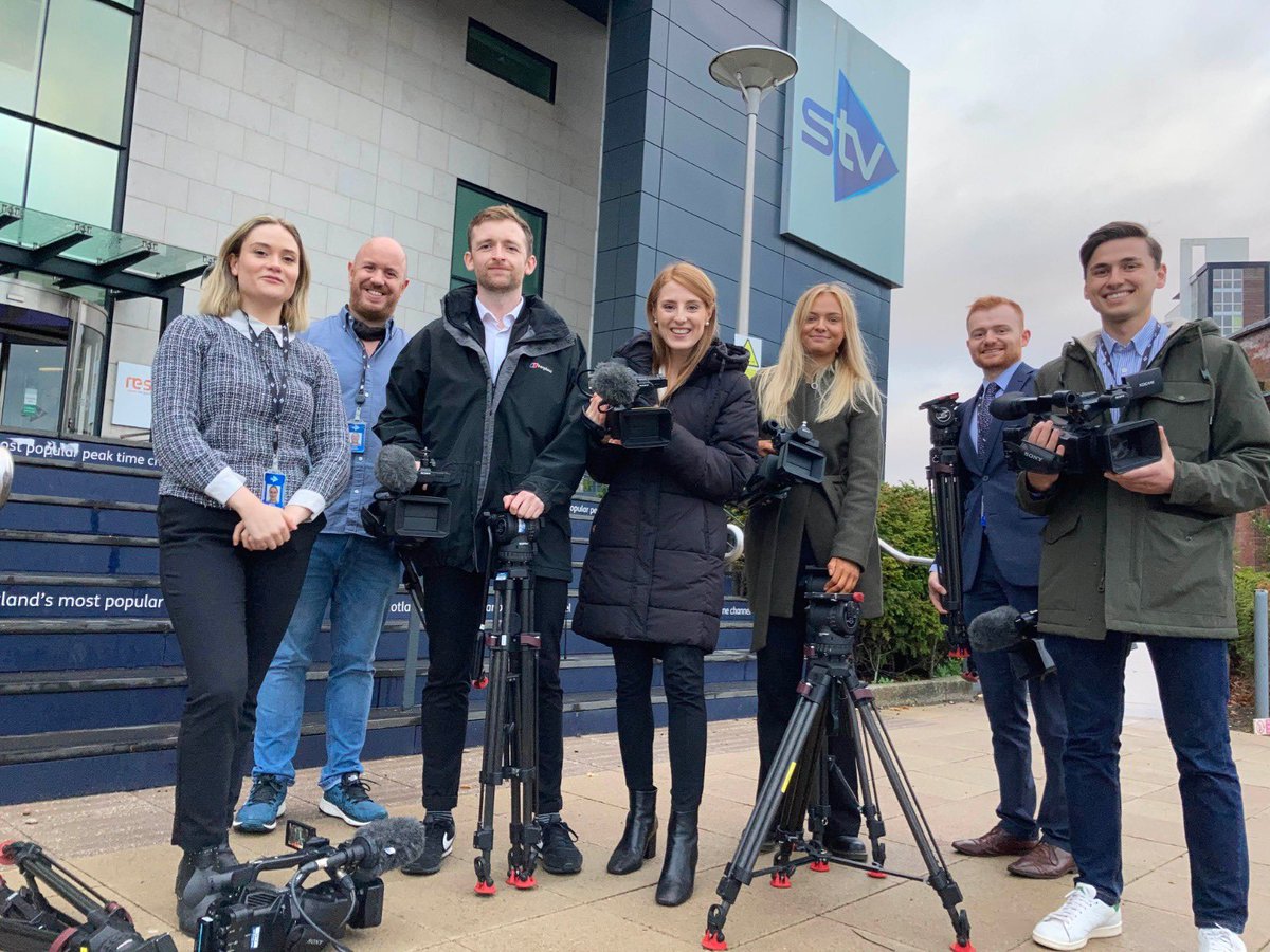 🎥 Had such a great week of camera training with <a href="/CamerasmithMark/">mark smith</a>! If we are unleashed on you for an <a href="/STVNews/">STV News</a> story, go easy on us 😅
