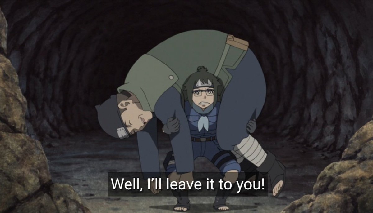 konohamitsu's tweet photo. Poor Denki 🤣
#BORUTO https://t.co/U0ibE3hUtA