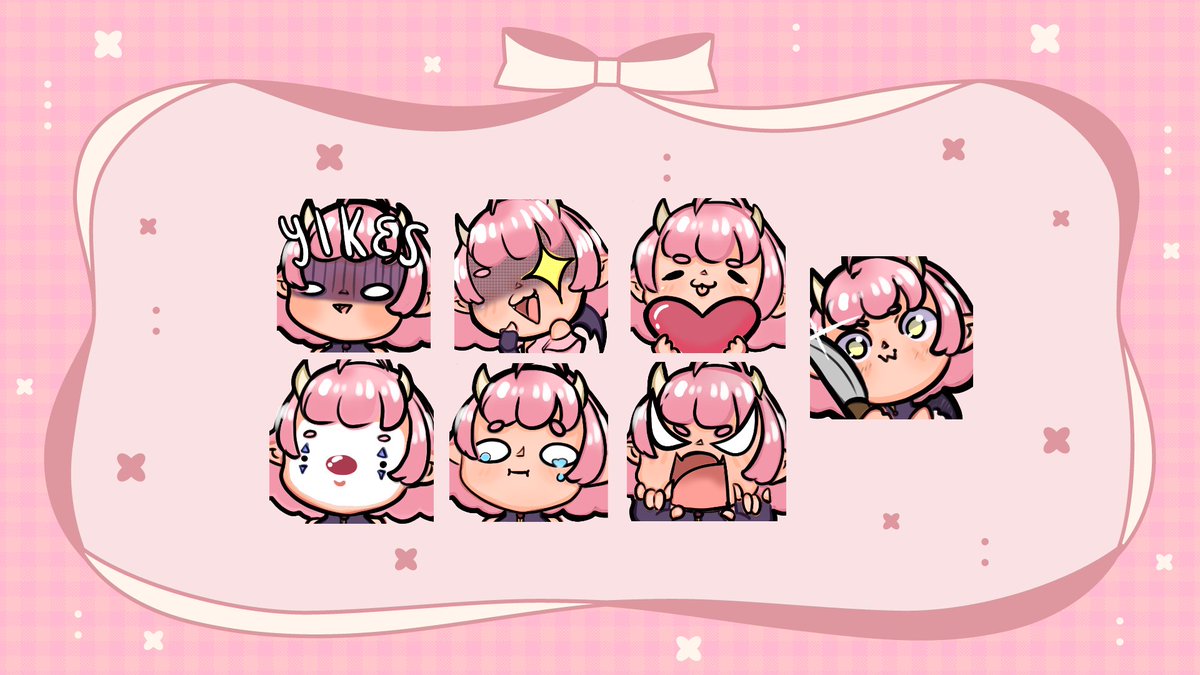 IggiDayo's tweet photo. new iggi emotes just dropped ayooo~💖
-♡
you can check them out on my twitch!! https://t.co/o7herji7qH