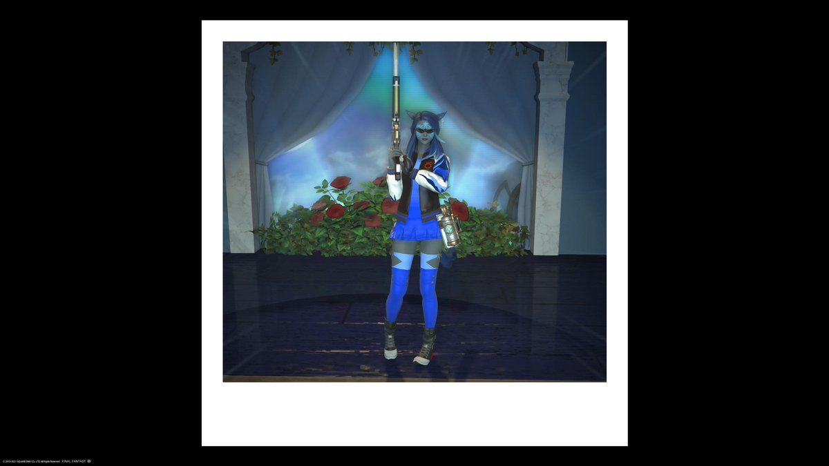 BlueShadesArt's tweet photo. Got the jacket! #ffxiv #ff14 #moogleevent #PS5Share, #FINALFANTASYXIVOnline https://t.co/iG94AReeDq
