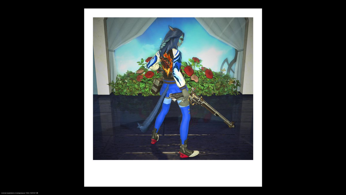 BlueShadesArt's tweet photo. Got the jacket! #ffxiv #ff14 #moogleevent #PS5Share, #FINALFANTASYXIVOnline https://t.co/iG94AReeDq