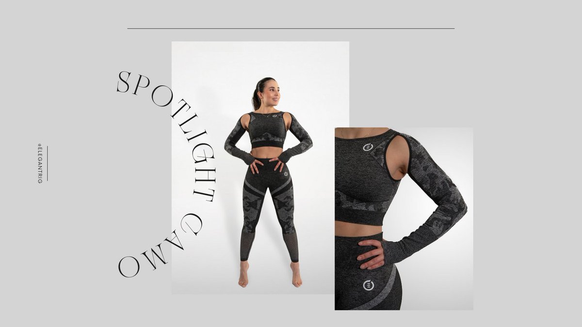 elegantrig's tweet photo. Spotlight Camo collection is an ultra-comfortable and functional apparel designed for cooler, and more comfortable life performances. Spotlight Camo is a perfect example when comfort meets style.

#gymwear #fitness #sportswear #gym #activewear #fitnesswear #leggings  #workout https://t.co/VlZVdF5KeD