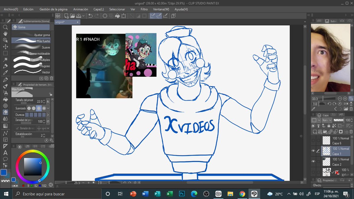 CallaYael's tweet photo. QuEeE?? ESTOY DIBUJANDO A EL PAYASIEL (@ElUriel095 )? CON EL DISEÑO DE @CesarElliMon1 ?? QUeEEe? SERA QUE YAEL TERMINE ESTE DIBUJO O LO VA A DEJAT A MEDIAS OTRA VEZ!? JASHKJAS
#FNACH #kesalchicha #dibujodigital #onecoin https://t.co/BhODkEB0bg