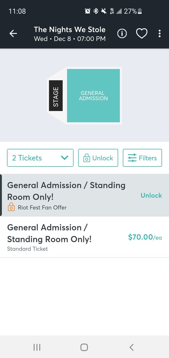 kolpics_'s tweet photo. @101WKQX what's the riot fest fan offer code ???? #help https://t.co/wQTz0aWHa8