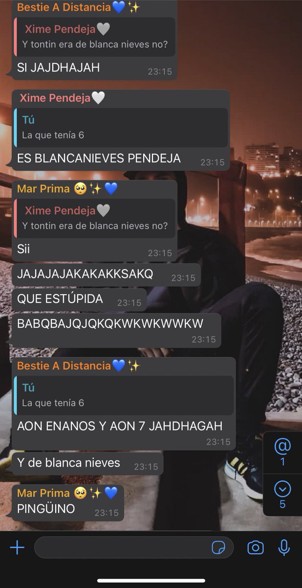 TwinsXJuki's tweet photo. Cenicienta y sus 6 pingüinos 🐧 

Ptm Dios lo que hace el estrés y el can cansancio 😭🤏🏽 PINSHIS pendejas me hacen bullying 
@Mar_villalpivan @ximeXivan @iSimpJimena https://t.co/tJSr48Hbzh
