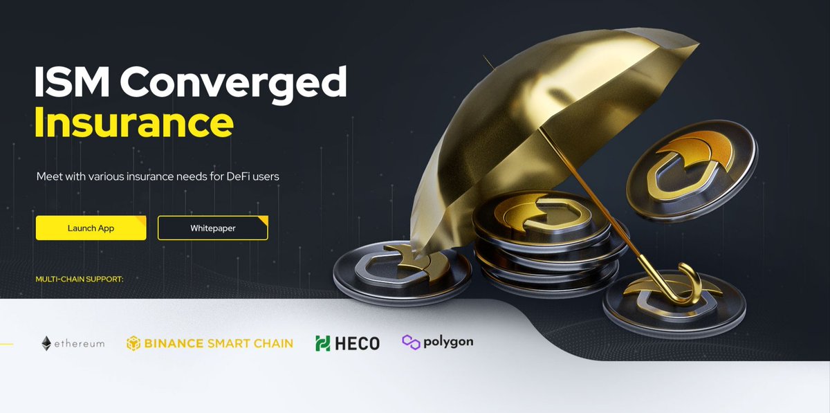 ❤️❤️Do You Know?

🥳🥳#ISM has been deployed on #Heco and #BSC.

In the future, the ISM cross-chain insurance supermarket business will continue to deploy multi-chain ecosystem!🚀🚀