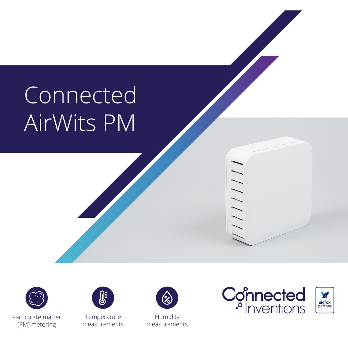 connectedbaltic's tweet photo. Connected AirWits PM is a connected particulate matter, temperature, and humidity metering device for real and accurate air quality monitoring with ultra-low lifetime costs.

#airquality #indoorairquality #IoT #sigfox #metering #Finland #Estonia https://t.co/i1GghzdNmj