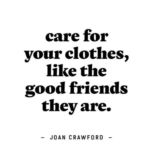 "Care" for your Clothes. If you care for them, they will care for you, meaning they’ll last longer.

#SFD #seamsfordreams #sustainablefashion #responsiblefashion #buylessgivemore #createchange #saveourplanet #prelovedclothing #upcycle #recycle