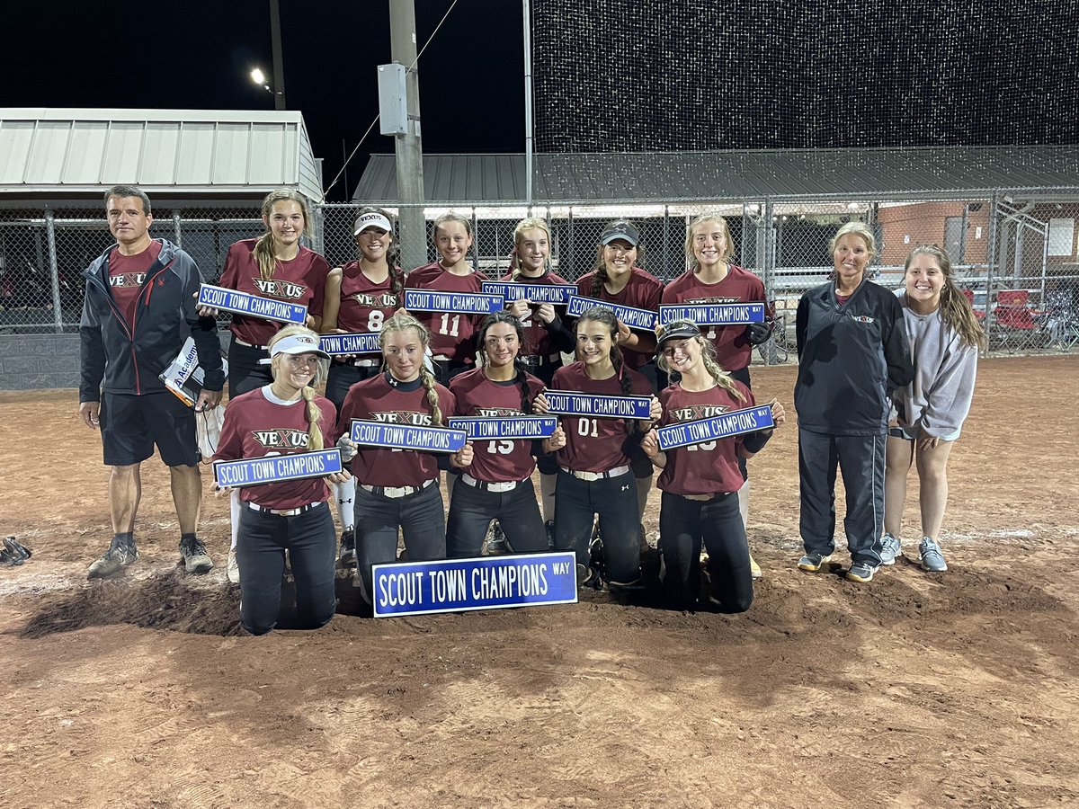 Great weekend going 9-0!!! super proud for this team and what’s in store!! #Vexus #softball