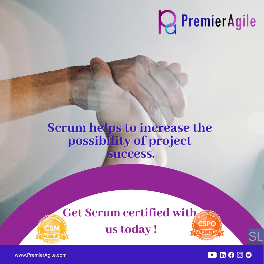 PremierAgile's tweet photo. Get Scrum certified with us today! 
@sureshkonduru77
.
.
.
#scrumteam #scrummasters #scrumcoach #scrumconsulting #CSPO #CSM #scrumagilemindset #scrumagilecertification #scrumagileprogram #scrumagile #agile #scrum https://t.co/Eg4edLCEMv