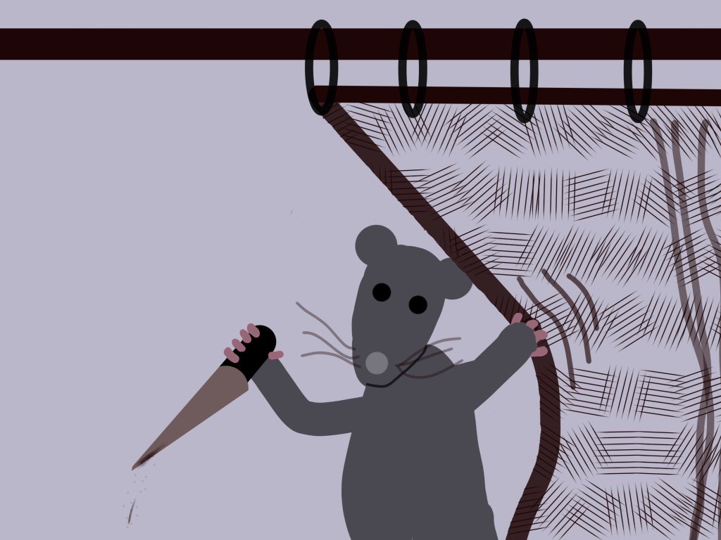 Sharp Rat #rattober2021 #rattober