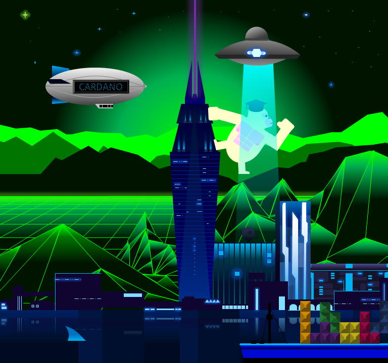CryptoKongsClub's tweet photo. Crypto Kong #835 has graduated thanks to the spaceship beam, @Cardano blimp, and cyber shark. The next goal is still 850 Crypto Kongs total. 

#NFT #NFTs #NFTCommunity #nftcollector #NFTcollectibles #NFTartist #NFTdrop https://t.co/I03RlHE7d5