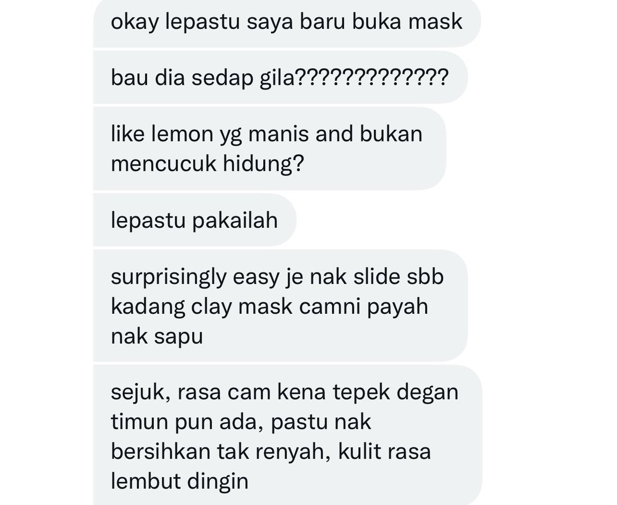 draenskincare's tweet photo. Another day, another #IClayYou honest feedbacks. Well, you gotta save your money to grab PSACM. Coming soon this weekend 🍋

Are you ready to #GetClayed🍋 😉 https://t.co/mryeDLp0SM