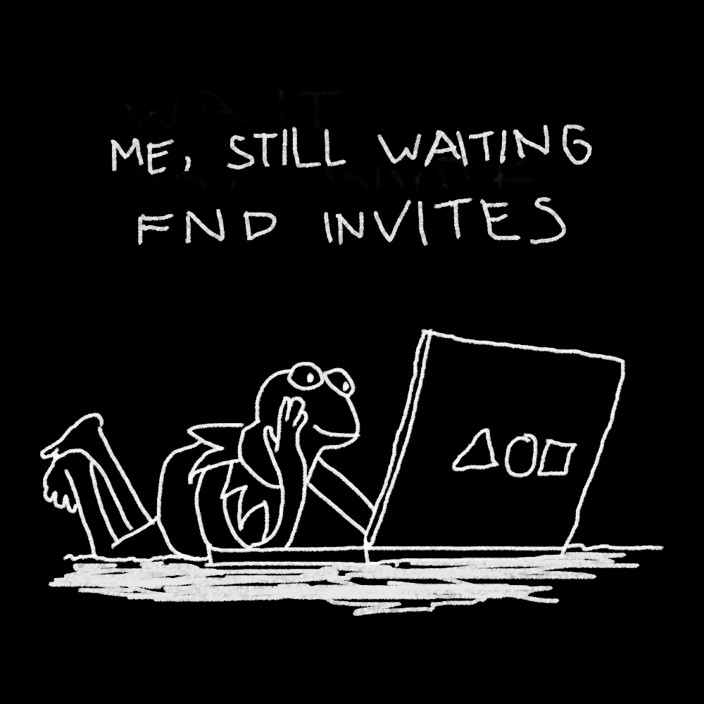 minimojiclub's tweet photo. still waiting #FoundationInvite https://t.co/1FjBwOtX7w