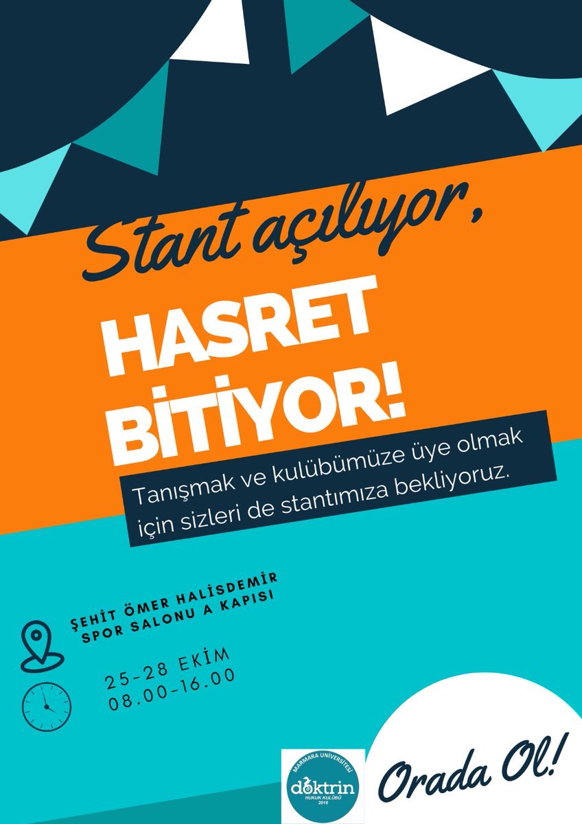 KAVUŞUYORUZ 🎉🎉
Doktrin Hukuk Kulübü olarak bugünden başlayarak 27 ekim çarşamba gününe kadar Ömer Halisdemir Spor Salonu A kapısı önündeki (kütüphane karşısı) alandayız misafirimiz olmanızdan mutluluk duyarız. Hepinizi bekliyoruz. 🤗🤗