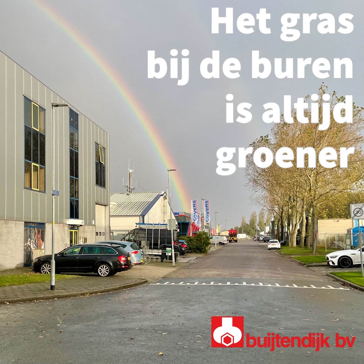 Buijtendijkbv's tweet photo. Onze goeie #buur @goversbv @IseroBV laat er geen gras over groeien! Voor iedereen die niet op zoek is naar een pot met goud. Maar wel naar een verse pot met koffie, goed advies vriendelijke medewerker en een mooi assortiment weet je ons gewoon te vinden toch? #beteraf https://t.co/t08EDjixoB