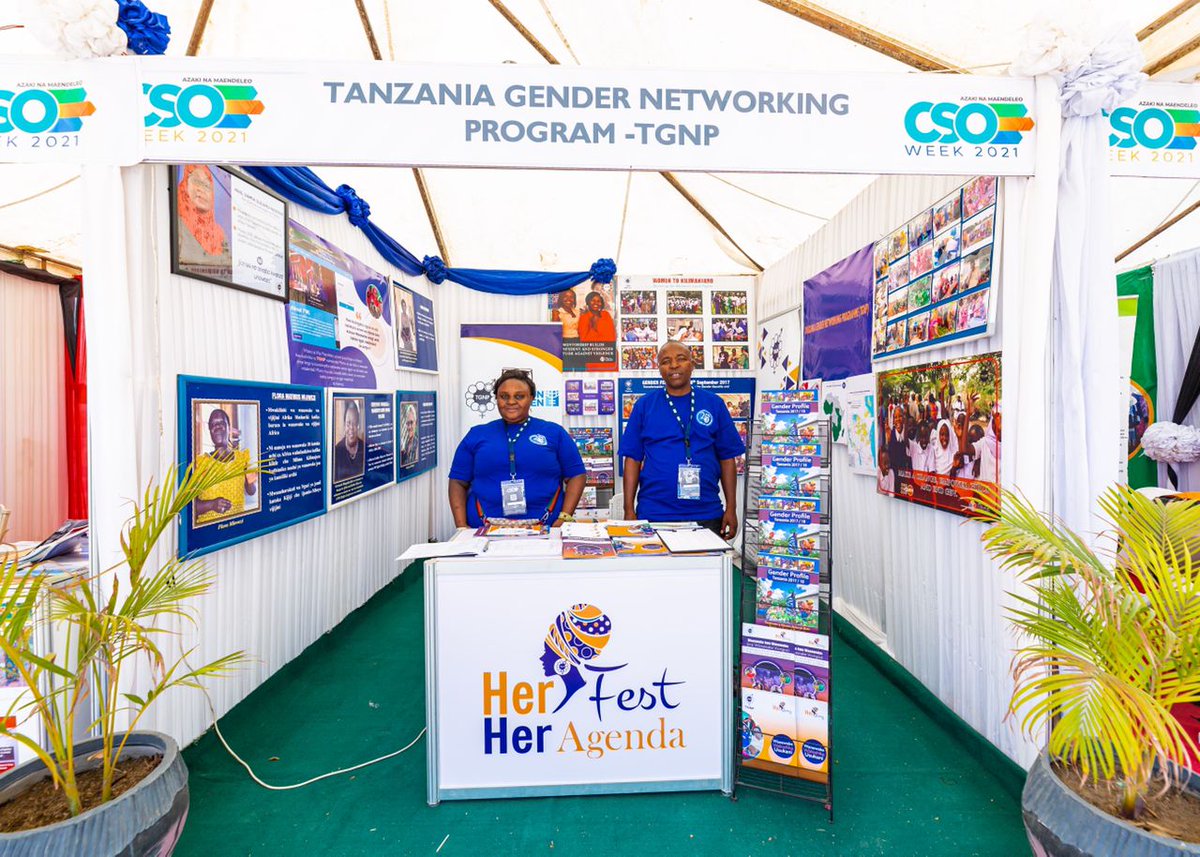 CSOWeek's tweet image. Various CSOs booths at the #CSOWeek2021 #WikiYaAzaki2021 #AzakiNaMaendeleo