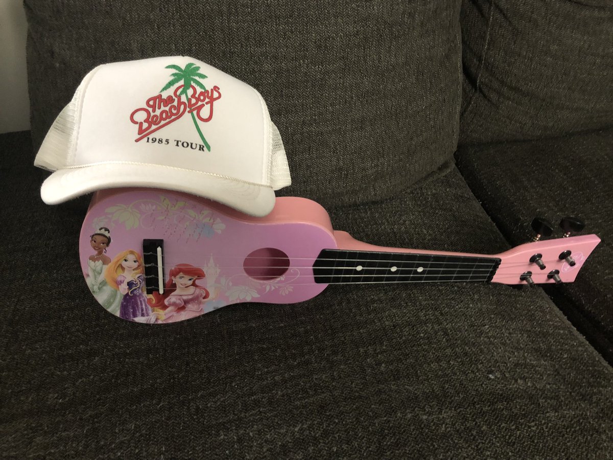 ThingsHatted's tweet image. Disney Princess guitar wearing a Vintage Beach Boys Hat @TheBeachBoys #disney #Disneyland #princess #Ariel #Tiana #Rapunzel #beachboys #DisneyWorld #DisneyWorld50 #DisneyPlus #Elsa #guitar #tour #concert #Enchanted #Mickey #31DaysOfHalloween #halloween2021 #Halloween
