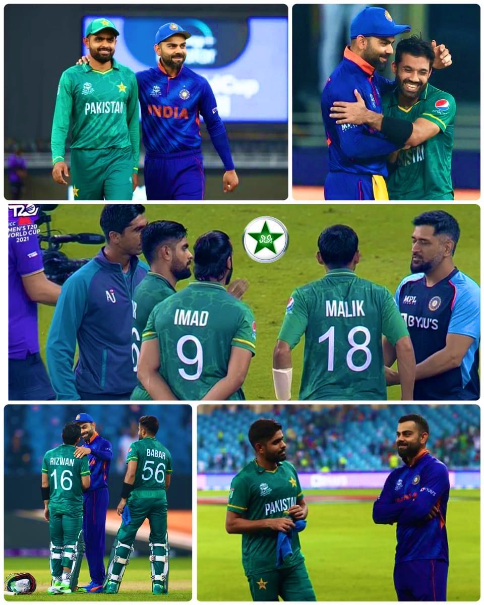 msaadali89's tweet photo. It’s Gentlemen Game ❤️
#INDvPAK https://t.co/OU1CauvLmE