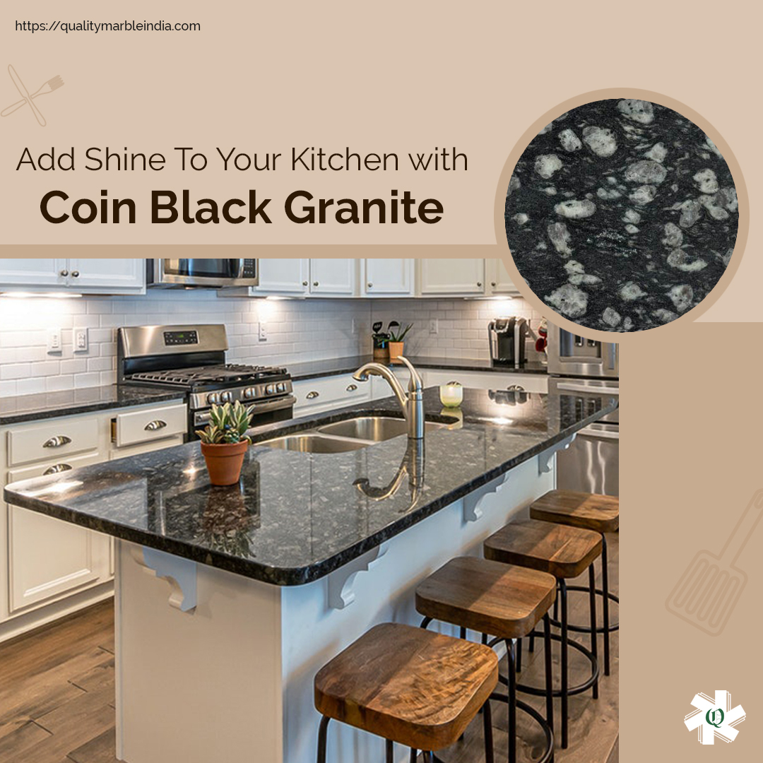 qmexportsindia's tweet photo. Known for the awestruck beauty, Coin Black Exotic Stone when installed for #kitchencountertops, #walls or #floors, produces an outstanding result. For inquiries, visit https://t.co/ZlYrj3K9qI

#qualitymarble #kitchendecor #granitesuppliers #decor #granitedecor #home

@haseenaZaki https://t.co/Dxp1JNZAyg