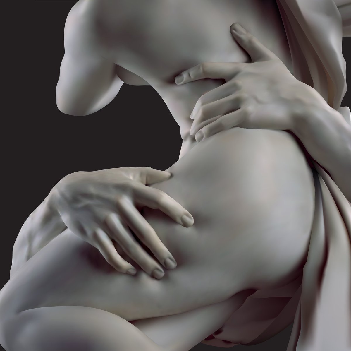 AcademiaAesthe1's tweet photo. Prigione di Lacrime, by Roberto Ferri inspired by Bernini. https://t.co/wVXfshca2s