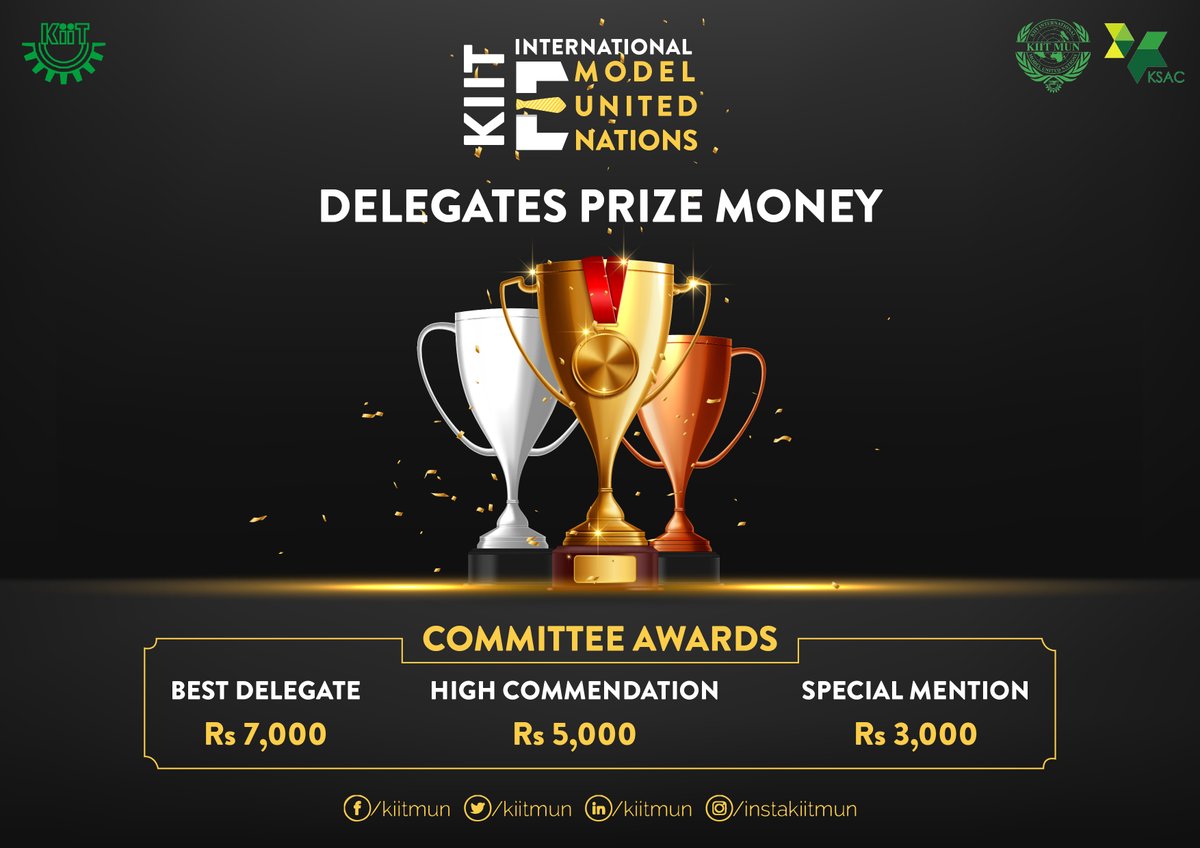 Register for KIIT e-Model United Nations today!
Link :- kiitmun.org

#KIITeMUN
#ConcordToConquer