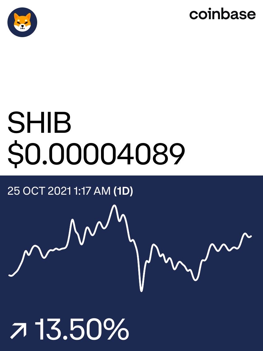eye_am_stardust's tweet photo. SHIBA INU on @Coinbase: https://t.co/rKlFK08gcI https://t.co/l1MOUqAZBA