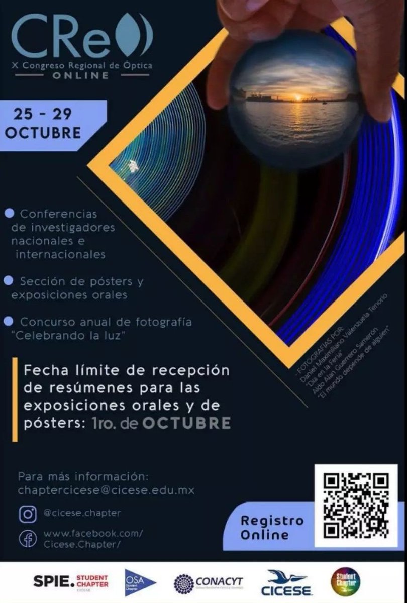 VictorHColin87's tweet photo. Los invito al #congresoregionaldeoptica.
#nanomateriales #ciencia #ciitec #ipn https://t.co/2xXQgZ6wRR