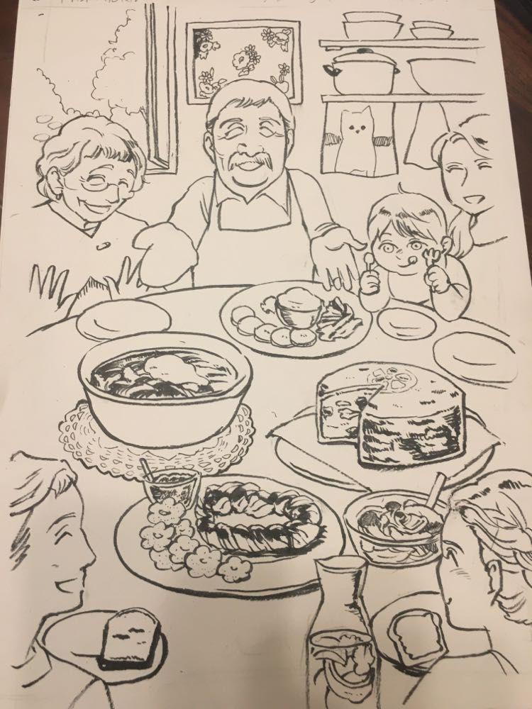 エストニア料理を紹介するエストニアのおじいちゃんの食卓を描きます。

バルトの森さんの記事で知ったおじいちゃん!
https://t.co/V22BkkGGlD

Arvoさんのチャンネル
https://t.co/euSGyBJG9K 