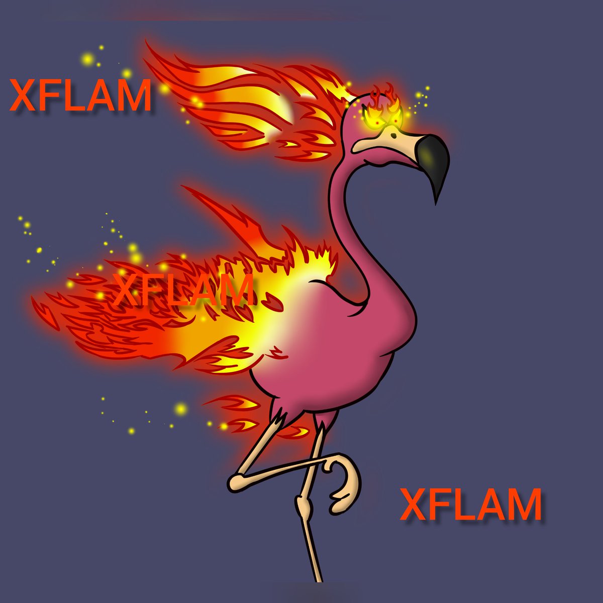 XFLAM NFT tweet media