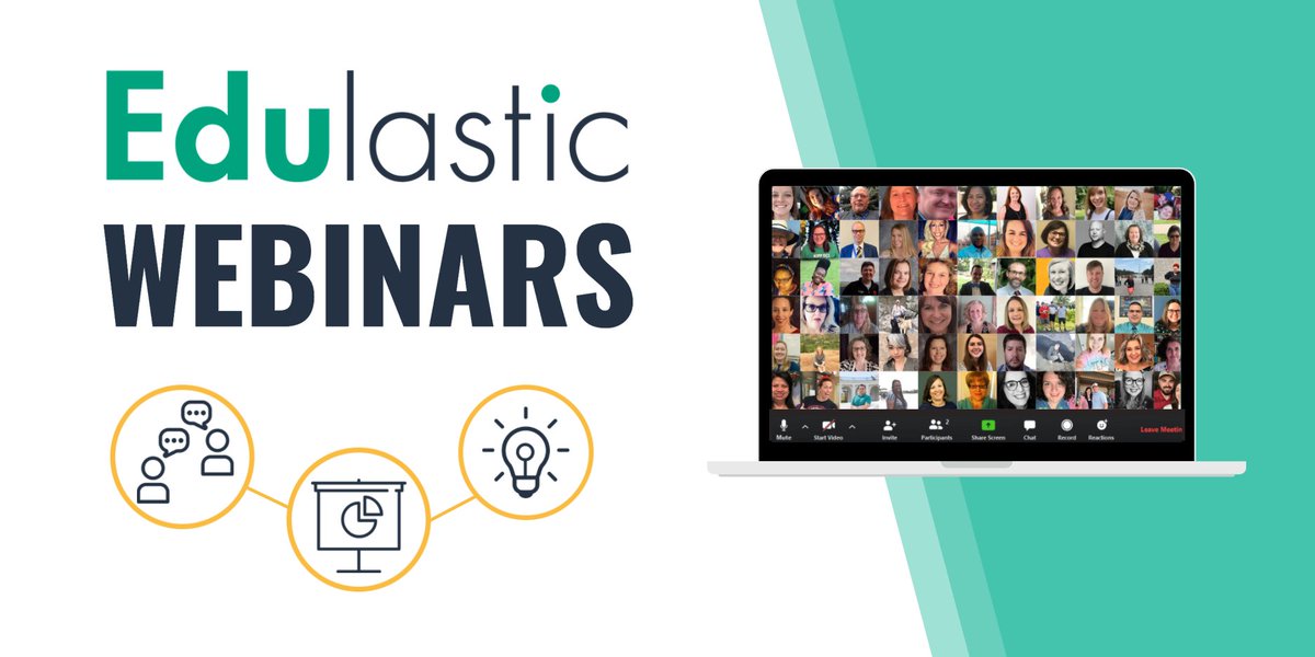 Edulastic's tweet photo. Hey lifelong learners! 
Get tips, ideas, resources, &amp; tools when you learn from other educators across the country in these upcoming professional development opportunities. 

Learn more and sign up for free! https://t.co/c6s4afaN6u

#edchat #learning #mschat #hschat #eschat https://t.co/yYIMdMbWa8
