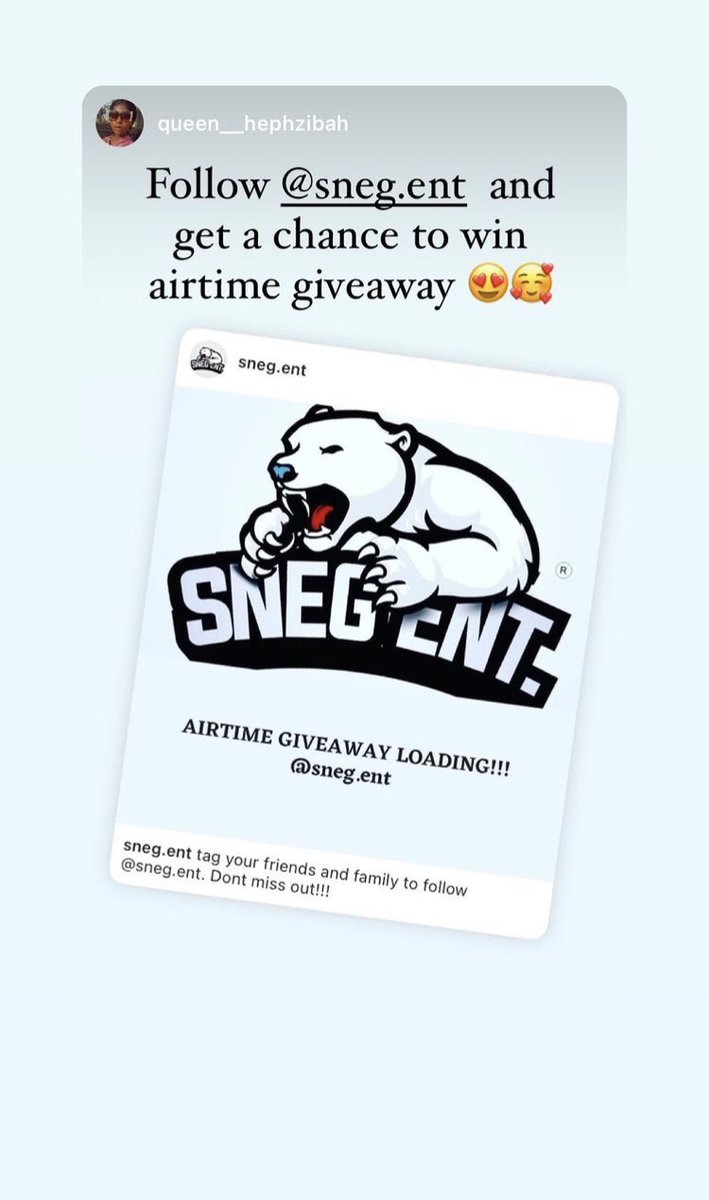 Hrfscud's tweet photo. https://t.co/TYC63Zx49k
#Samelamba 30days #Giveaway. Follow @sneg.ent on IG to win free airtime #Music #Scuddy #Newmusic #Samelamba https://t.co/b62zXsFMqK