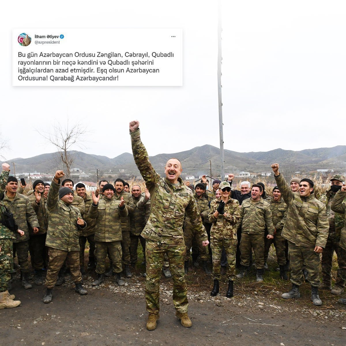 Qubadlı Azaddır! Qarabağ Azərbaycandır! #KarabakhisAzerbaijan #Qubadlı #Gubadli #SABAH2021