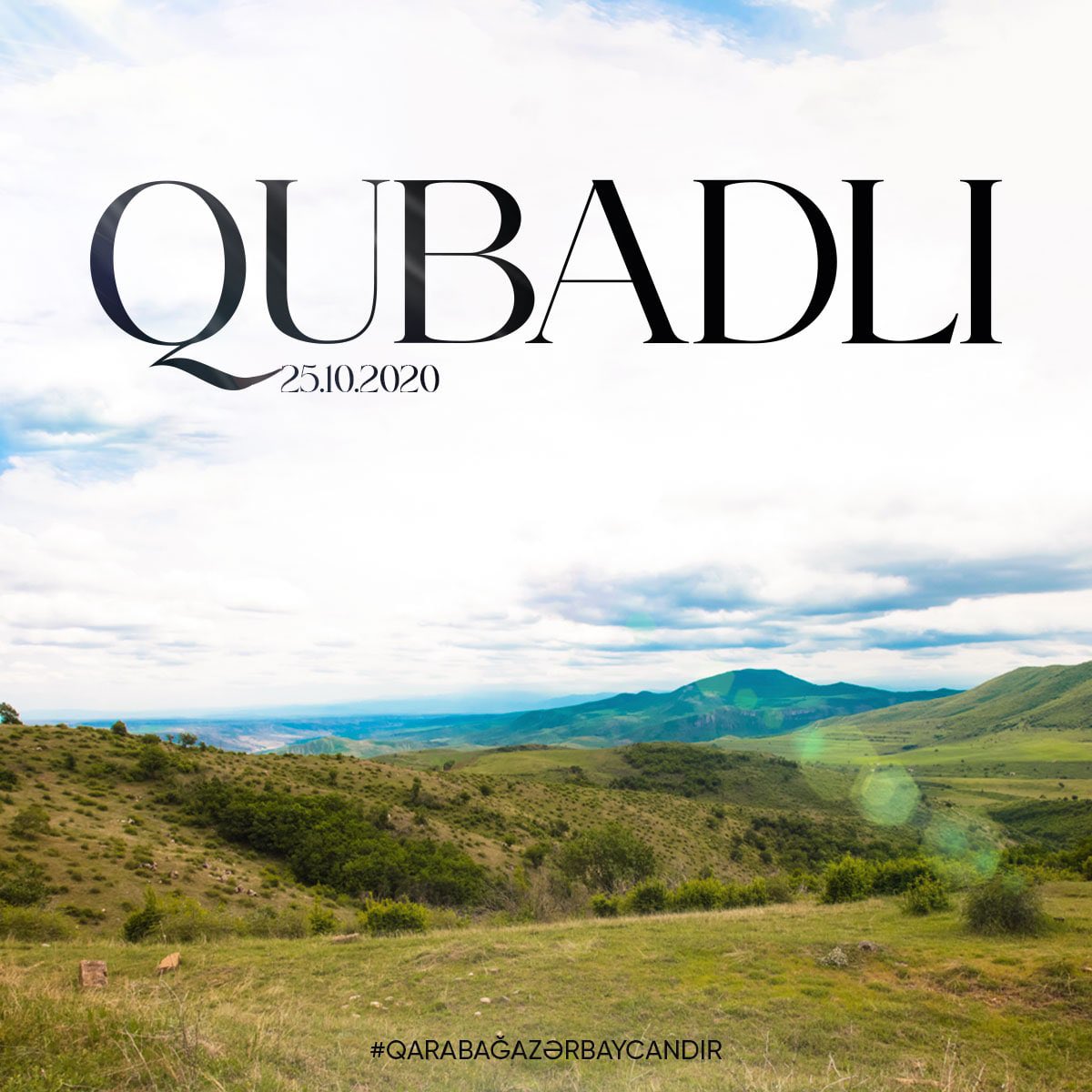 Qarabağ Azərbaycandır! #Qubadlı #Gubadli #SABAH2021