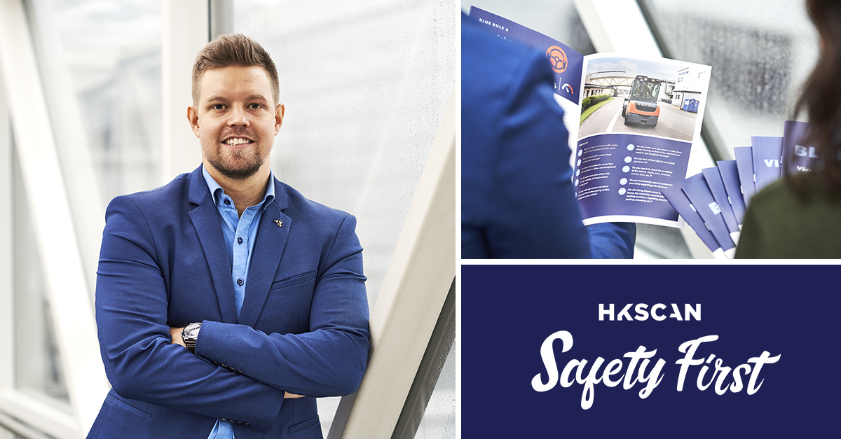 “We all deserve a safe workplace. Every accident is one too many! Today, we @ #HKScan roll out guidelines to avoid life-threatening accidents. Blue Rules made in 🇬🇧 🇫🇮 🇸🇪 🇪🇪 🇷🇺 🇩🇰 🇱🇹 🇱🇻 🇵🇱  now handed out to all our colleagues,” Anssi Wiik, Safety Director. #EUhealthyworkplaces