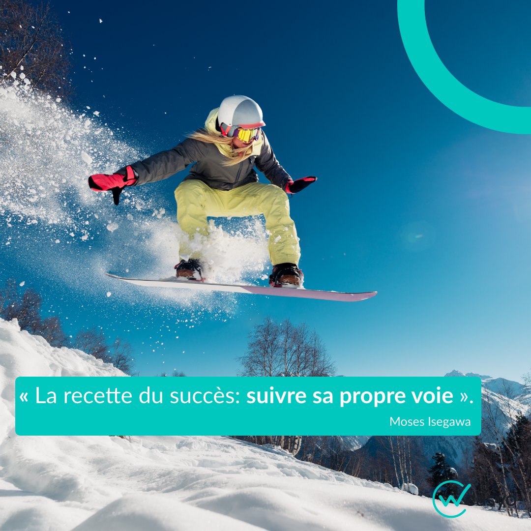 FrWeasyo's tweet photo. #MondayMotivation 
✨ "La recette du succès: suivre sa propre voie" ✨ https://t.co/OxBw8KRaXK