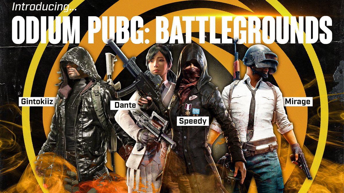 Welcoming our new <a href="/LPL_PUBG/">LPL PUBG</a> roster to #ODIUMESC.

✔<a href="/_Speedy_k/">Speedy_k</a>
✔<a href="/FlareMirage/">Mirage</a>
✔<a href="/Skroozer1/">Skroozer</a>
✔<a href="/Gintokiiz/">Gintokiiz</a>

Let's  support our boys with their first game under the org ⏲️6.30pm AEDT twitch.tv/lpl_pubg