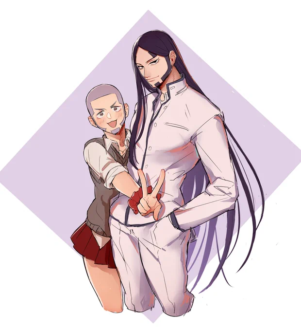 あきひとさんの白ラン房太郎が素晴らしすぎたので描かせていただきました🙏 