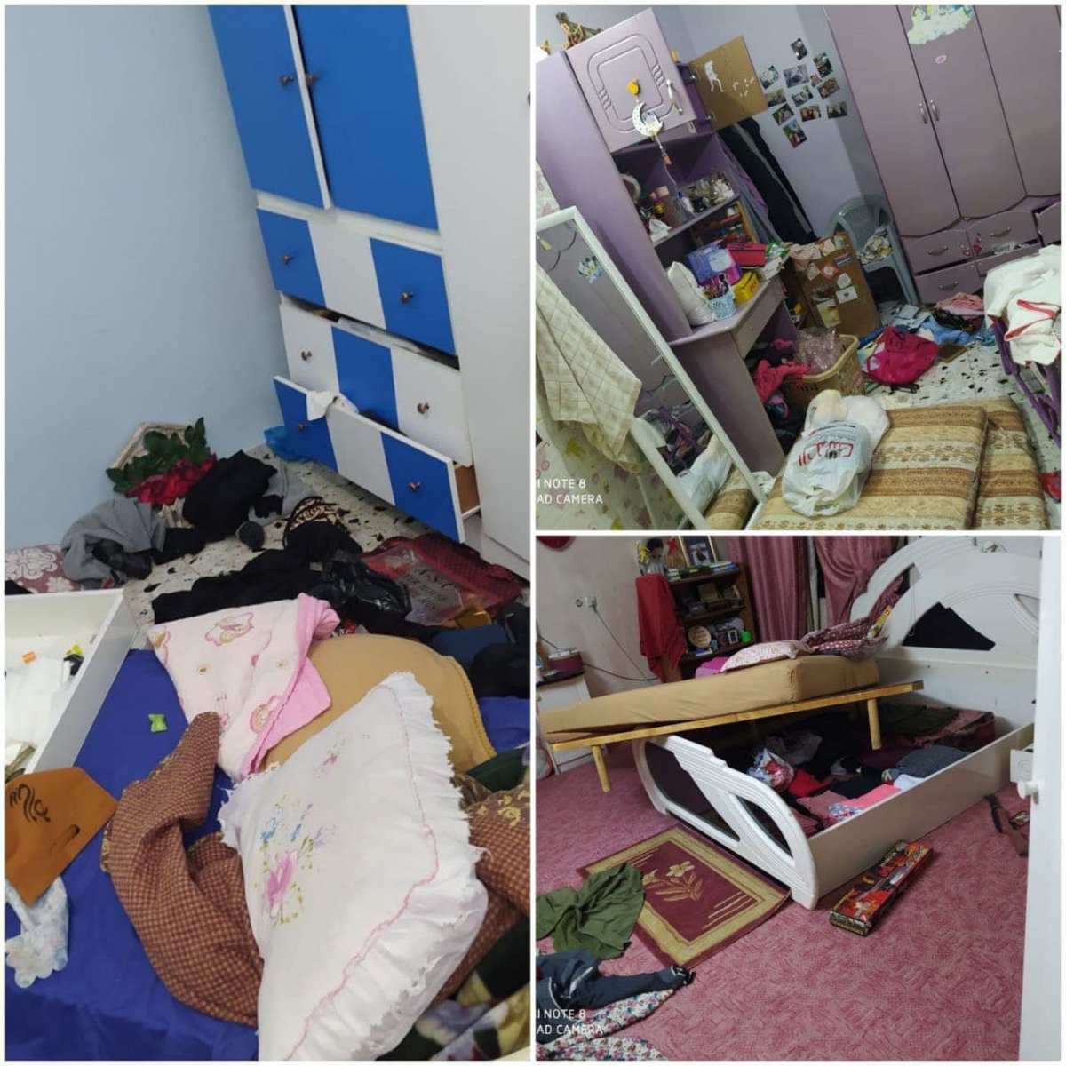 QudsNen's tweet photo. Last night, Israeli occupation soldiers left all of this destruction behind after raiding and sabotaging the house of Palestinian ex-prisoner Anas Hamarsheh in the town of Ya'bad, north of the occupied West Bank. According to his family, Anas was severely beaten up by soldiers. https://t.co/1xSeszKPKA