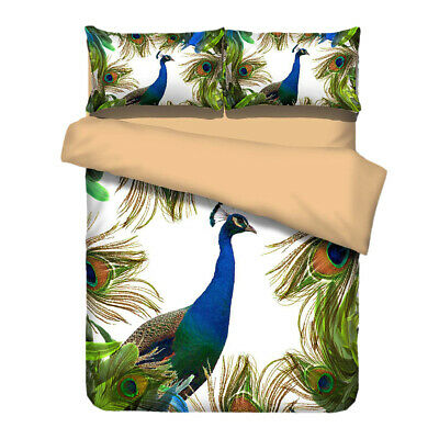 3pcs Bed Sheet Set 1 Quilt Cover 2 Pillowcase 2.0x2.3m - Green Peacock https://t.co/aZdQx8gmyD eBay https://t.co/CYk8wf38mA