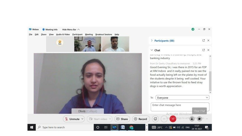 ThinkIndiaMP's tweet photo. Think India Madhya Pradesh Chapter hosted Prof @askhimanshurai Director of IIM Indore as speaker on topic "How IIMs Contribute To Society: The IIM Indore Model" to a selected group of young leaders organized by @ThinkIndiaMP. https://t.co/F1FzyMb4Qd