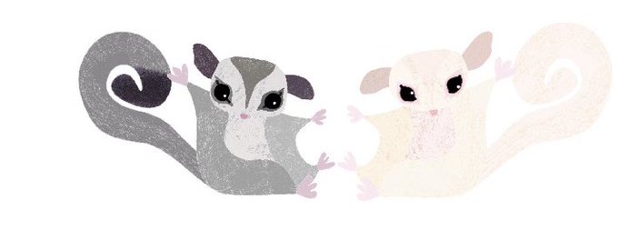 フクロモモンガのtwitterイラスト検索結果
