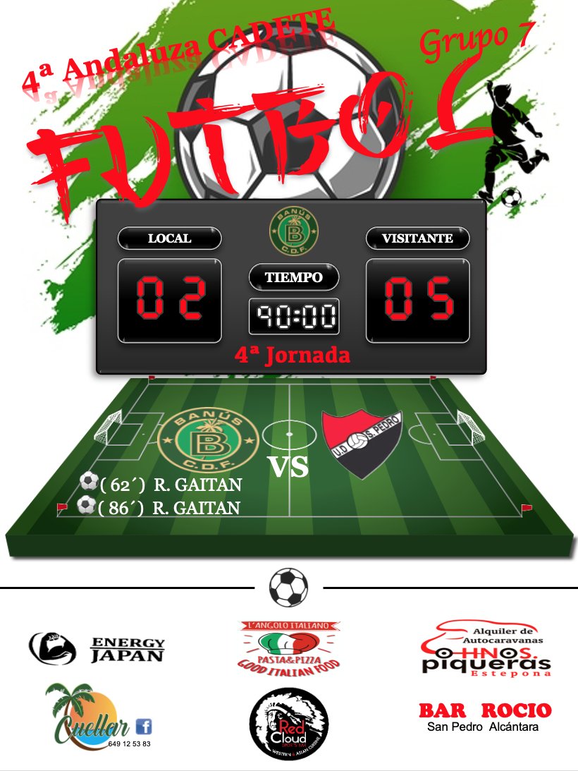 JosePascualgon3's tweet photo. 💥 RESULTADOS DE NUESTROS EQUIPOS DE ESTE FIN DE SEMANA 23 - 24 / 10 / 2021💥
⚽ SENIOR
⚽ JUVENIL
⚽ CADETE
💚🖤 ‼️‼️ VAMOS C.D.F. BANÚS ‼️‼️ 💚🖤
#uneteanustrafamilia
#corazoncdfbanús
#pasionporelfutbol
#Cdfbanus
#Cdfbanus
#Clubdeportivofútbolbanús https://t.co/ZyiMY7ZqV4